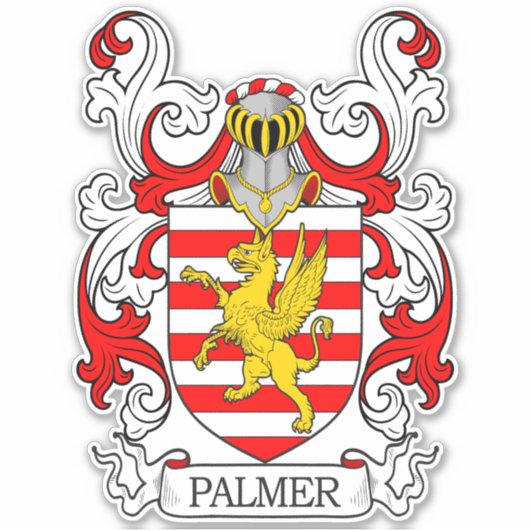 パーマー家紋 シール (正面)
