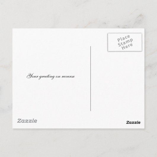 パーマー・サミュエルによる夕べサービスの後 ポストカード (裏面)