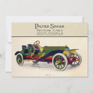 パーマー・シンガー自動車, 1909