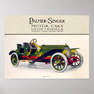 パーマー・シンガー自動車, 1909 ポスター