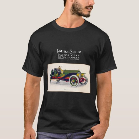 パーマー・シンガー自動車， 1909 Tシャツ (正面)