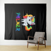 パーマー・ユニコーン タペストリー (インサイチュ(横))