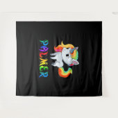 パーマー・ユニコーン タペストリー (正面(横))