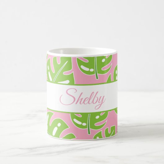 パーマ名門私立校風のーズのマグ コーヒーマグカップ (中央)