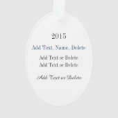 パームきらきら光るツリー オーナメント (裏面)