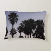 パームと夕暮れトロピカルシーン アクセントクッション (裏面)