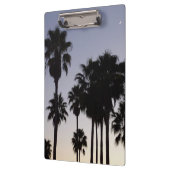 パームと夕暮れトロピカルシーン クリップボード (左)