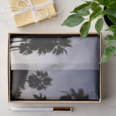 パームと夕暮れトロピカルシーン 薄葉紙 (ギフト)