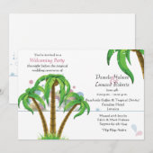 パームの招待状 招待状 (正面/裏面)