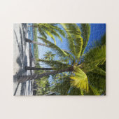 パームの木々、国立歴史公園プウホヌア ジグソーパズル (横)