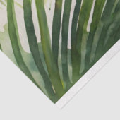 パームの木の切り離し内の水色(鳥)ショウジョウコウカンチョウ 薄葉紙 (詳細)