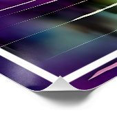 パームの木の夏の背景–56790 ポスター (コーナー)