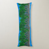 パームの木の島、バブレス太平洋の枕 ボディピロー (裏面 (縦))