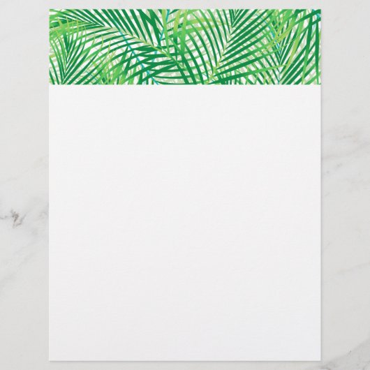 パームの葉 チラシ (正面)