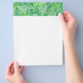 パームの葉 チラシ (手)