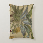 パームアンティークトロピカルフルーツ植物芸術 アクセントクッション (正面(垂直))