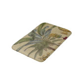 パームアンティークトロピカルフルーツ植物芸術 バスマット (アングル)