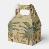 パームアンティークトロピカルフルーツ植物芸術 フェイバーボックス (裏面サイド)