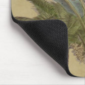 パームアンティークトロピカルフルーツ植物芸術 マウスパッド (コーナー)