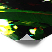 パームウォーターの色 ポスター (角)