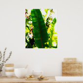 パームウォーターの色 ポスター (キッチン)