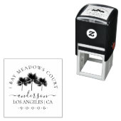 パームエレガントツリーズファミリー差出人住所 セルフインキングスタンプ (インサイチュ)