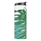 パームエレガントリーフ熱帯ジャングル熱帯雨林リーフ タンブラー (回転左)