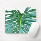 パームエレガントリーフ熱帯ジャングル熱帯雨林リーフ マウスパッド (マウス)