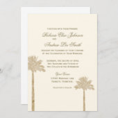 パームエレガント招待状 招待状 (正面/裏面)