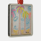 パームカラフルズプレミアムオーナメント メタルオーナメント (右)