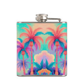 パームカラフルツリー フラスク (裏面)