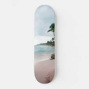 パームカリブの海#1 #tropical #wall #art スケートボード