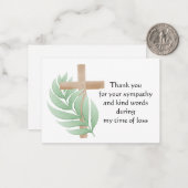 パームクロスサンキューカード ノートカード (正面/裏面インサイチュ)