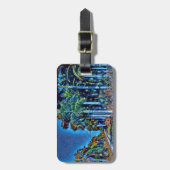 パームグローブロード ラゲッジタグ (正面縦)