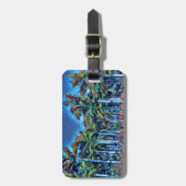 パームグローブ ラゲッジタグ (正面縦)