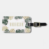 パームゲタウェイトロピカルビーチ ラゲッジタグ (正面横)