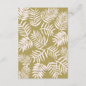 パームゲートウェイバチェロレッテ招待状挿入 エンクロージャーカード (裏面)