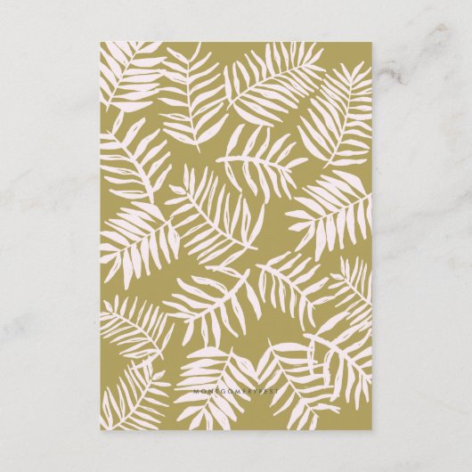 パームゲートウェイバチェロレッテ招待状挿入 エンクロージャーカード (裏面)