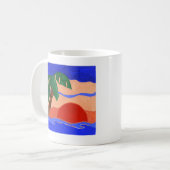 パームサンセットマグ コーヒーマグカップ (正面左)