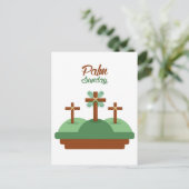 パームサンデーホリディポストカード シーズンポストカード (スタンド正面)