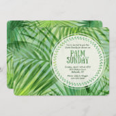 パームサンデー招待状 招待状 (正面/裏面)