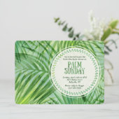 パームサンデー招待状 招待状 (スタンド正面)