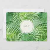 パームサンデー招待状 招待状 (裏面)