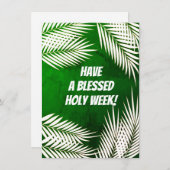 パームサンデー&イースターホリデーカード シーズンカード (正面/裏面)