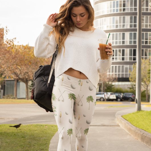 パームスプリングスでのパーティーゴルフ | ゴルフ女子会 レギンス