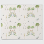 パームスプリングスでのPar-Tee | ゴルフ女子会 ラッピングペーパー (フラット)