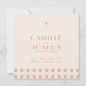 パームスプリングスのレトロウェディング (正面)