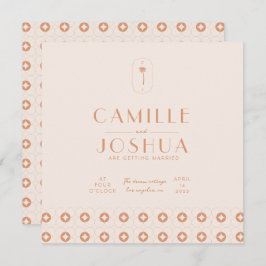 パームスプリングスのレトロウェディング