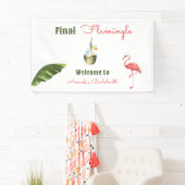 パームスプリングスラストフレミンゴ独身最後のパーティー 横断幕 (インサイチュ)