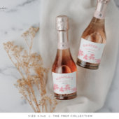 パームスプリングス・バチェロレッテ・トロピカル・ピンク スパークリングワインラベル